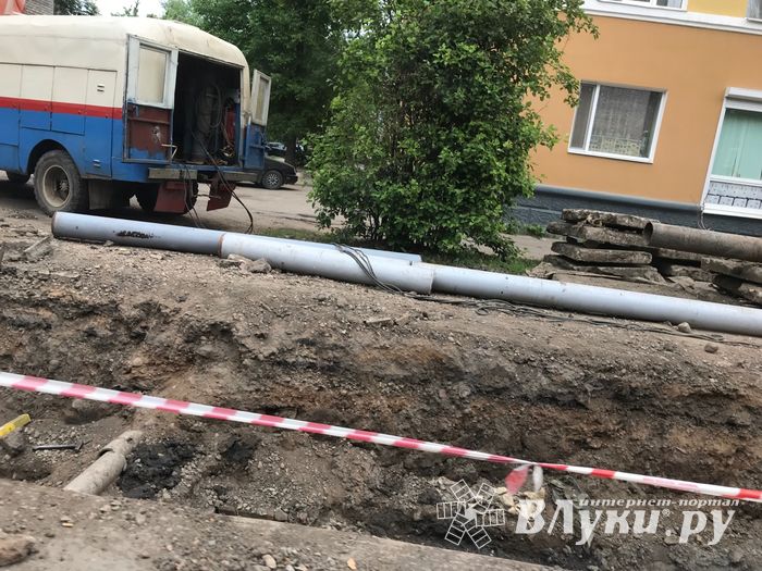 На ул. Первомайской – капитальный ремонт теплосетей (ФОТО)