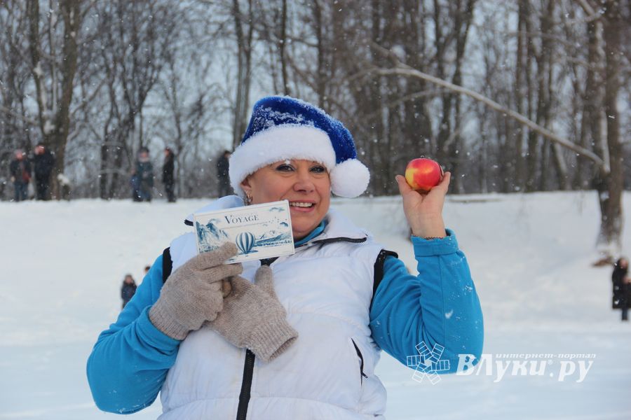 Великолукские пилоты присоединились к Рождественской фиесте «Яблоки на снегу» (ФОТО)