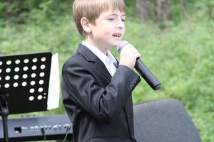 Торжественная церемония закладки Камня Памяти у деревни Каськово