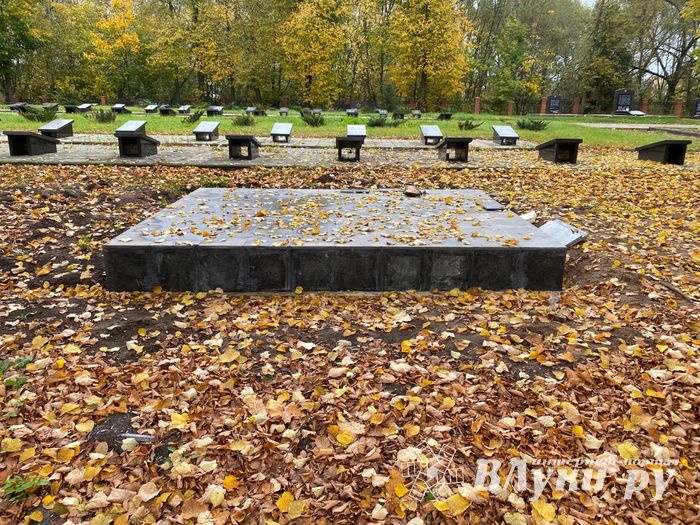 Продолжается реконструкция воинского мемориала (ФОТО)