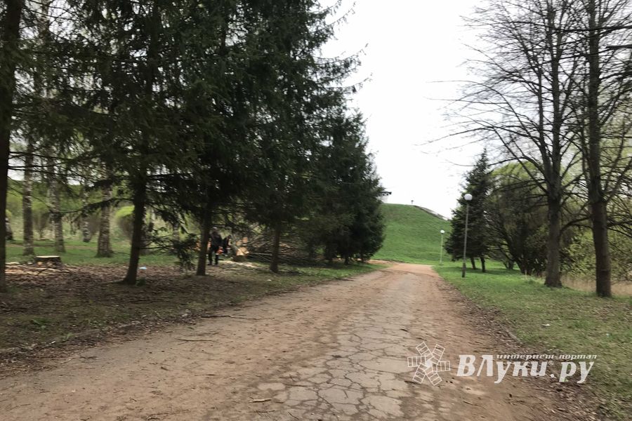 В будущем Петровском парке завершается очередной этап работ (ФОТО)