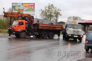 ДТП возле автовокзала: КАМАЗ и «Фольксваген Джетта» (фото)