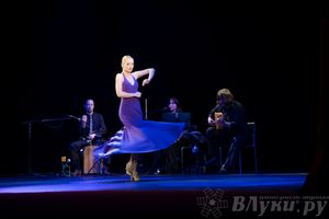 В великих Луках выступил московский коллектив фламенко