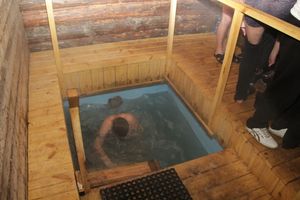 Крещенские омовения великолучан (фото)