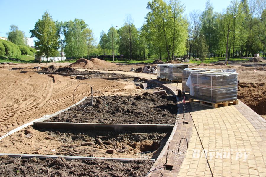 В парке культуры появляются новые аттракционы (ФОТО)