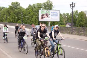 В Великих Луках прошёл Всероссийский велопарад (ФОТО)
