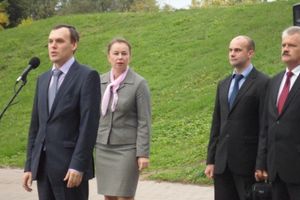 Великие Луки встретили олимпийских чемпионов (ФОТО)