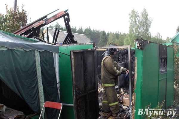 В Псковской области в результате короткого замыкания в холодильнике едва не сгорели два дома (ФОТО)