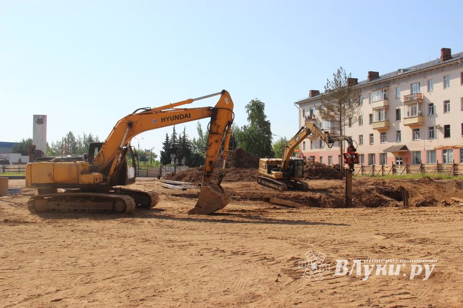 Новости со строительства подземных переходов в Великих Луках (ФОТО)