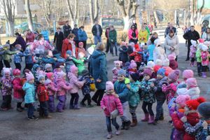 В детском саду №23 собрались на Пасху одной дружной семьёй (ФОТО)