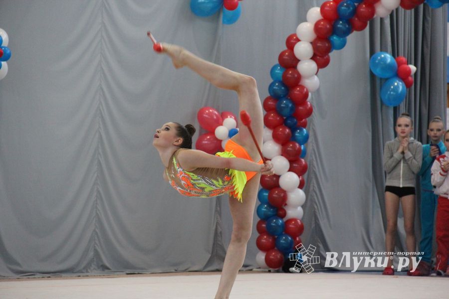 ​В Великих Луках прошли соревнования по художественной гимнастике (ФОТО)