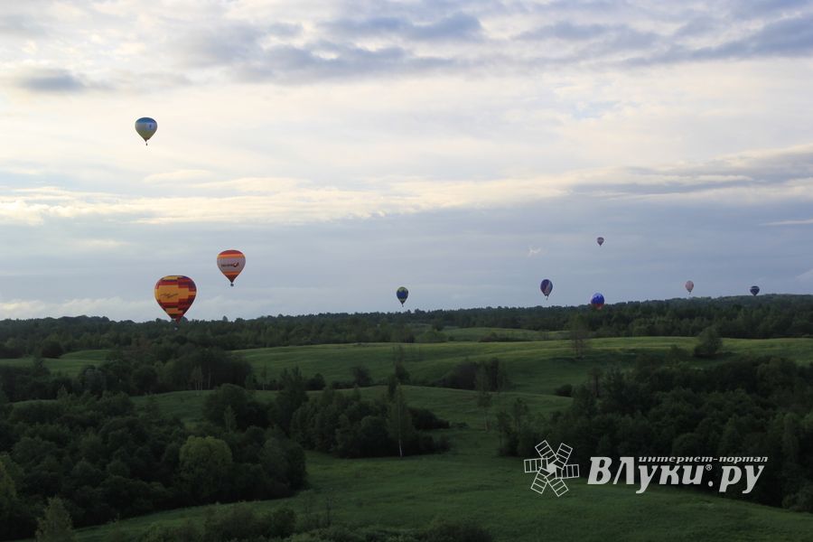 Спортивный полет над Великими Луками (ФОТО)