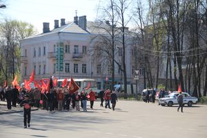 Первомайская демонстрация КПРФ