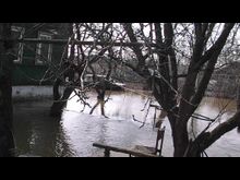 Паводок пос .Шелково.