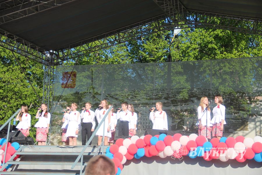 Праздничный салют в честь Дня Победы был дан в Великих Луках (ФОТО)