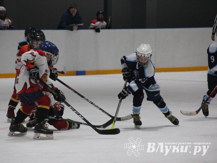 Товарищескике хоккейные игры между детскими командами прошли в Великих Луках (ФОТО)