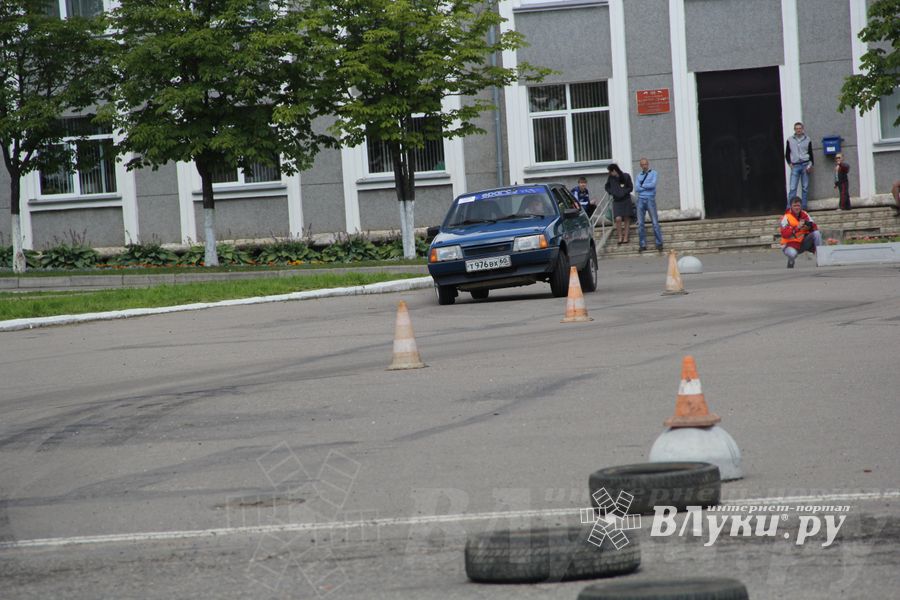 В Невеле состоялся финал по автоспринтслалому