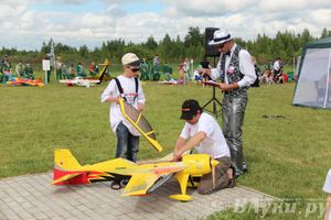 Фестиваль авиамодельного спорта России в Великих Луках