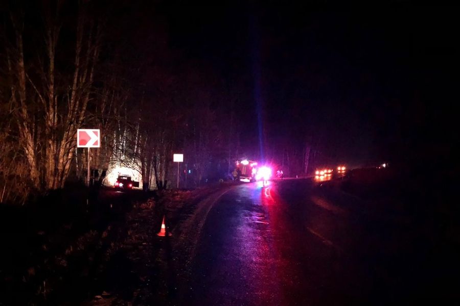 В ДТП под Себежем погибла семья (ФОТО)