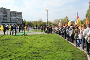 В Великих Луких благоустроили сквер на ул. Жукова (фото)