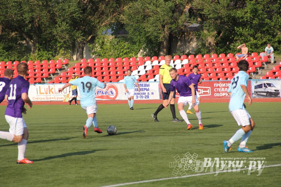 Матч «Великолукский район» — «Экспресс» в рамках Чемпионата Псковской области по футболу