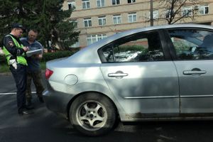 ДТП на пр. Октябрьском (ФОТО)