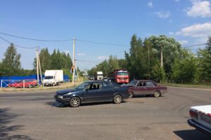 В Великих Луках столкнулись ВАЗ и Фольксваген (ФОТО)