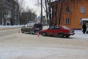 ДТП на перекрёстке Октябрьского-Полиграфистов (ФОТО)