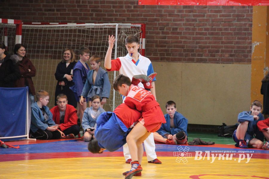 В Великих Луках прошли соревнования по самбо (ФОТО)