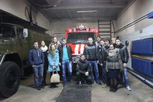 Псковские студенты посетили Центр управления в кризисных ситуациях (фото)