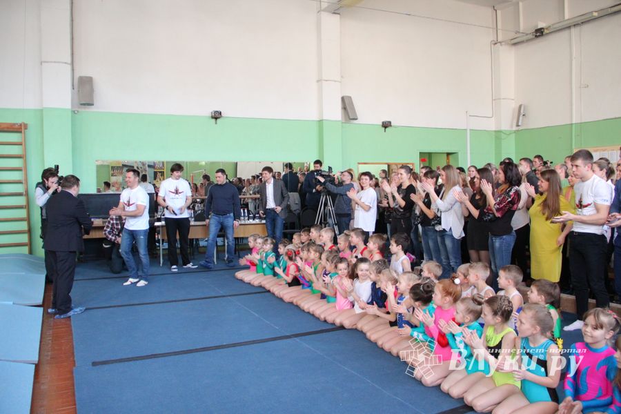 Сегодня Великие Луки посетил четырехкратный олимпийский чемпион Алексей Немов (ФОТО)