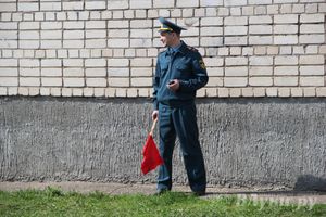 В Великих Луках прошли соревнования пожарных расчетов