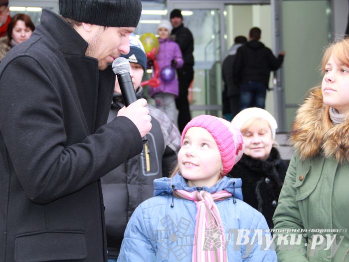 Открытие супермаркета «Тележка» в Великих Луках