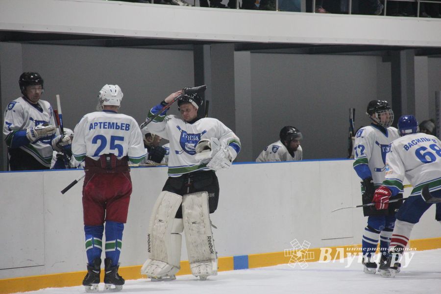 Псковская «Ганза» не смогла распечатать ворота ХК «ЛукиСпорт» (ФОТО)