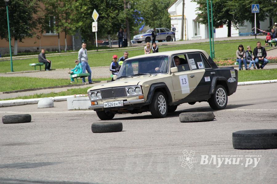 В Невеле состоялся финал по автоспринтслалому