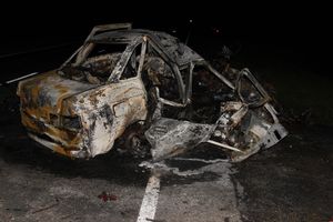 Все погибшие в сгоревшей машине под Порховом были жителями Новгородской области (фото)