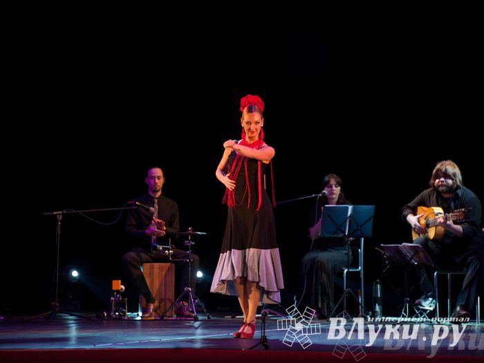 В великих Луках выступил московский коллектив фламенко