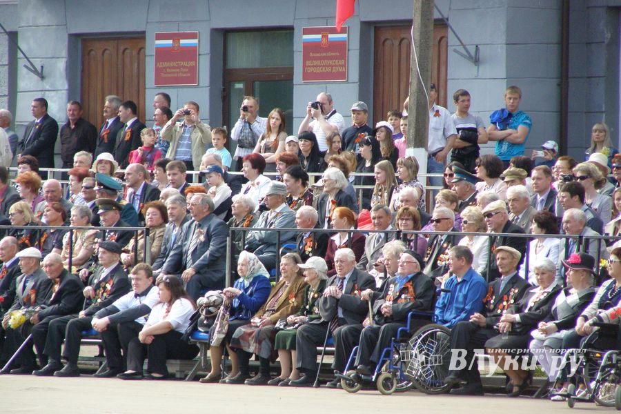 9 мая. Парад ( II часть), шествие, салют