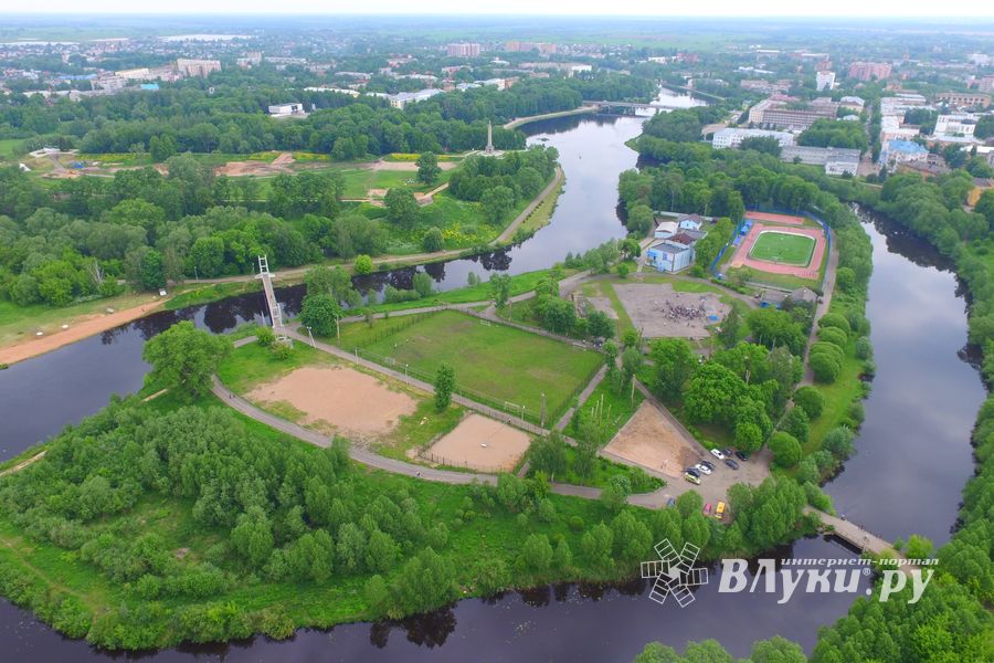 За «Велопарадом» в Великих Луках следили с воздуха (ФОТО)