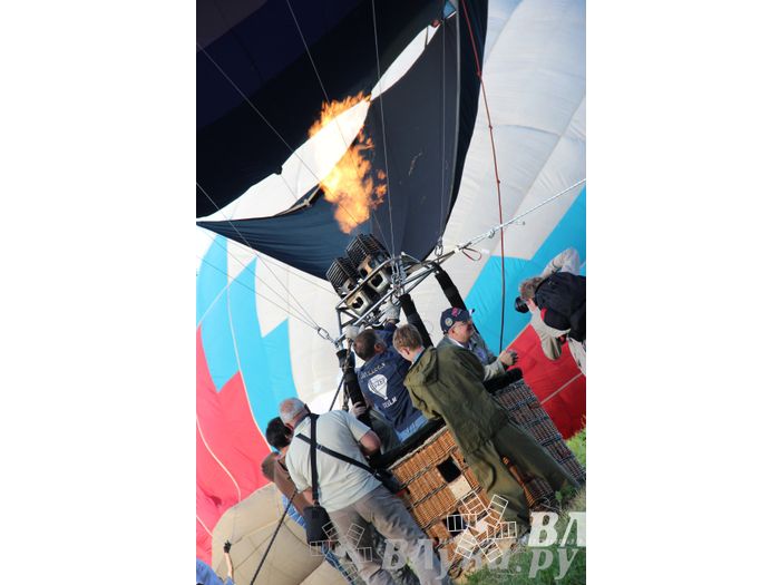 Воздухоплавание: полет 12 июня, вечер