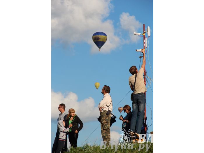 Воздухоплавание: полет 12 июня, вечер