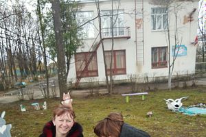 Воспитатели детского сада №16 вышли на субботник (ФОТО)