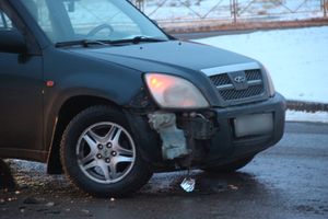 Утро в Великих Луках началось с ДТП (ФОТО)