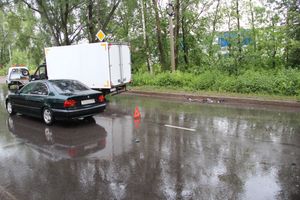 Ещё одно ДТП на пр. Октябрьском (ФОТО)