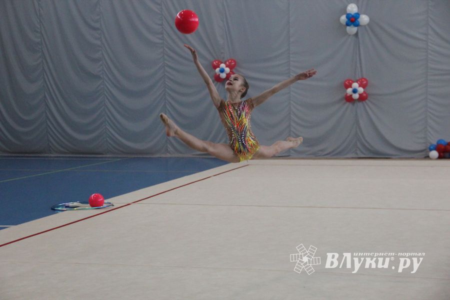 ​В Великих Луках прошли соревнования по художественной гимнастике (ФОТО)