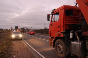 На выезде из Великих Лук произошло серьёзное ДТП (ФОТО)