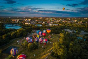 Воздухоплавание-2018 с высоты птичьего полета (ФОТО + ВИДЕО)