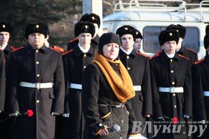 90-летие со дня рождения Александра Матросова. Митинг и возложение цветов к памятнику