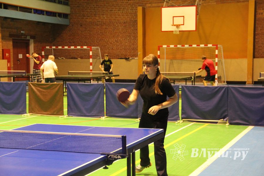 В Великих Луках прошёл чемпионат по настольному теннису