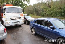 На улице Ботвина в Великих Луках произошло ДТП (ФОТО)